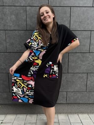 Poncho CLASSIC Szalone Wzory