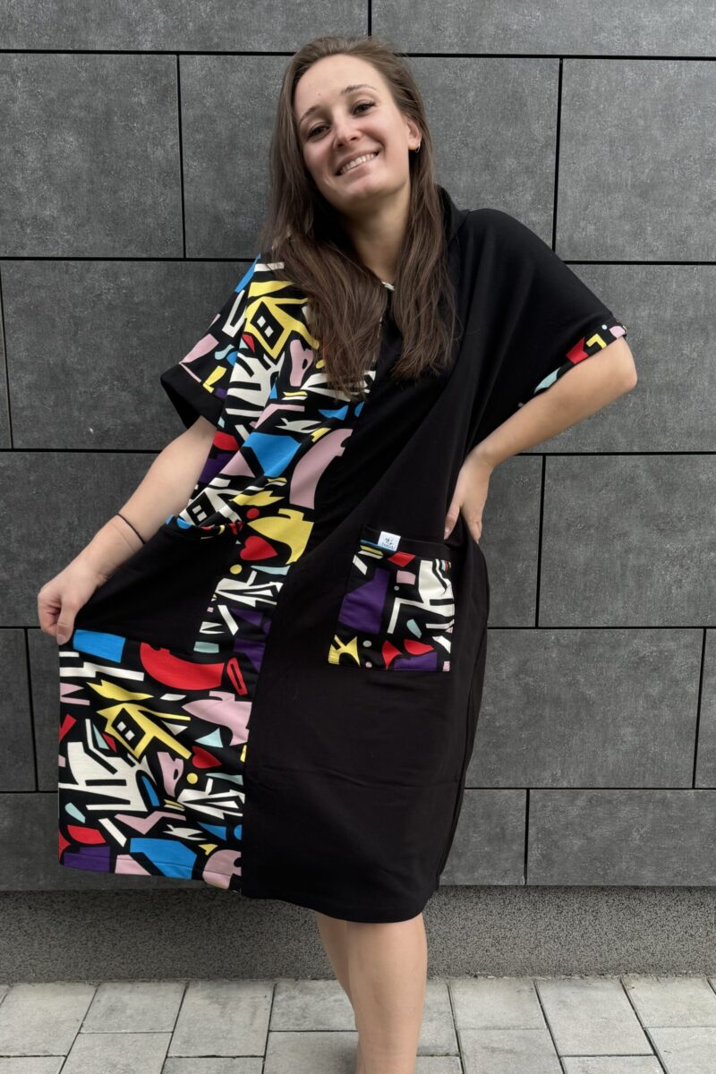 Poncho CLASSIC Szalone Wzory