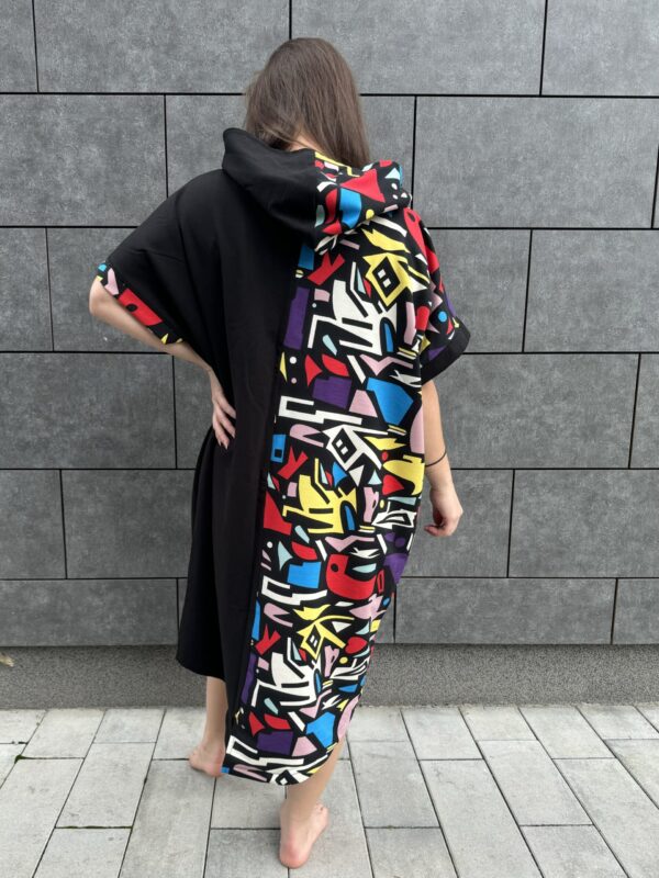 Poncho CLASSIC Szalone Wzory - obrazek 2