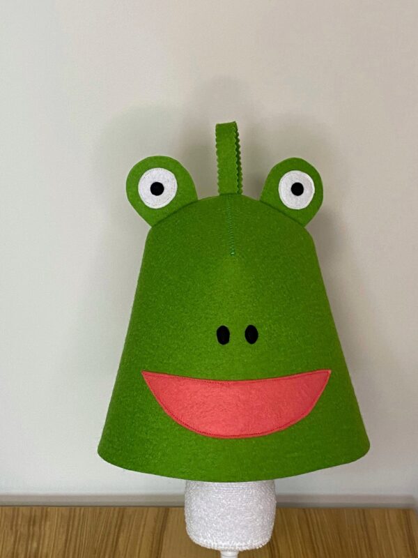 Czapka do saunowania ŻABA