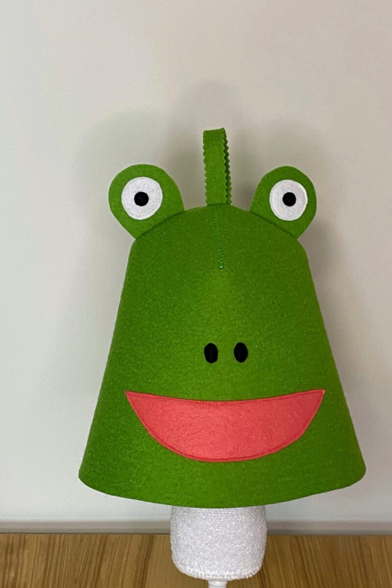 Czapka do saunowania ŻABA