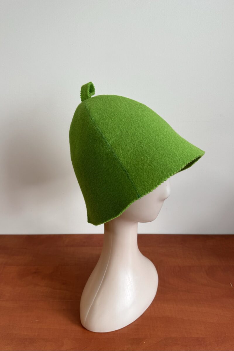 Czapka do saunowania ZIELONY KLASYK