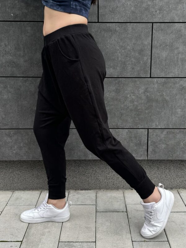 Spodnie BAGGY CZARNE L/XL - obrazek 4