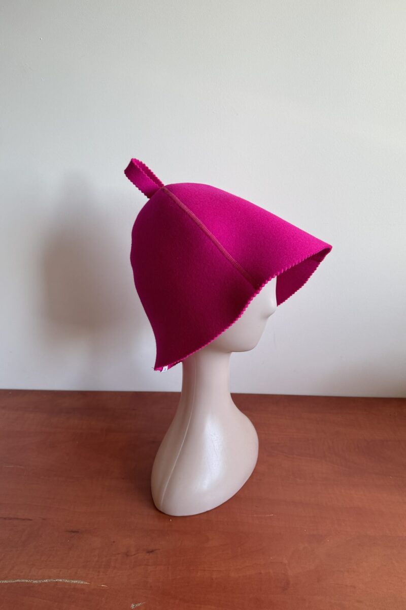 Czapka do saunowania RÓŻOWY KLASYK