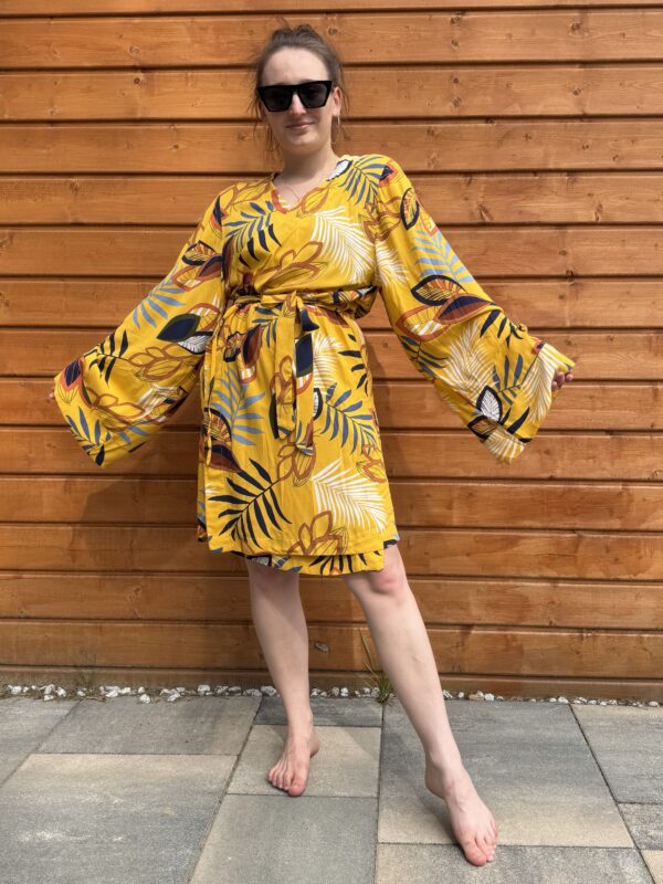 Kimono BALI BANANA LEAVES L - obrazek 2