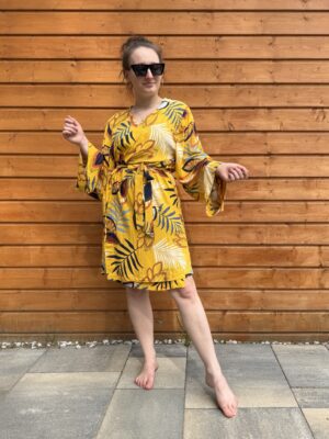 Kimono BALI BANANA LEAVES L