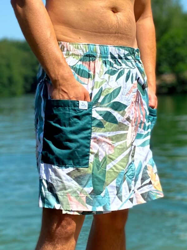 Kilt bawełniany MONSTERA - obrazek 2