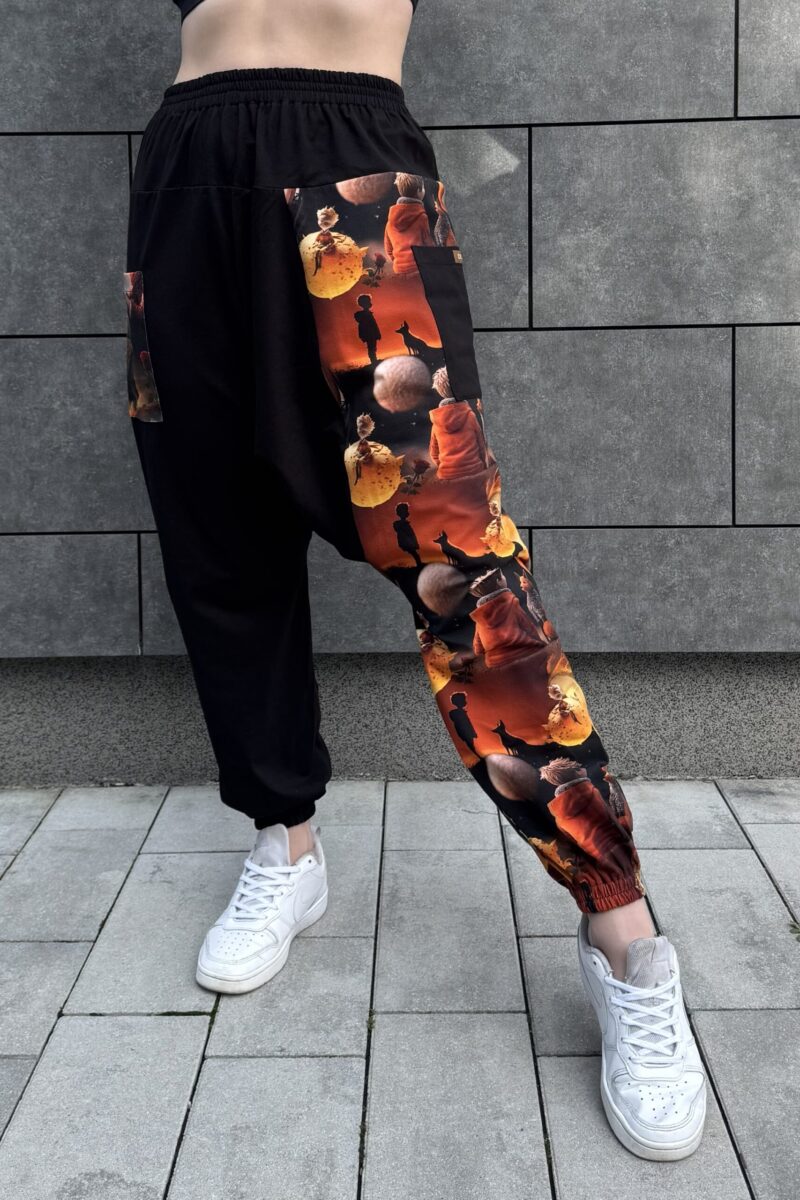 Spodnie SAUNAMASTER czarny książę M