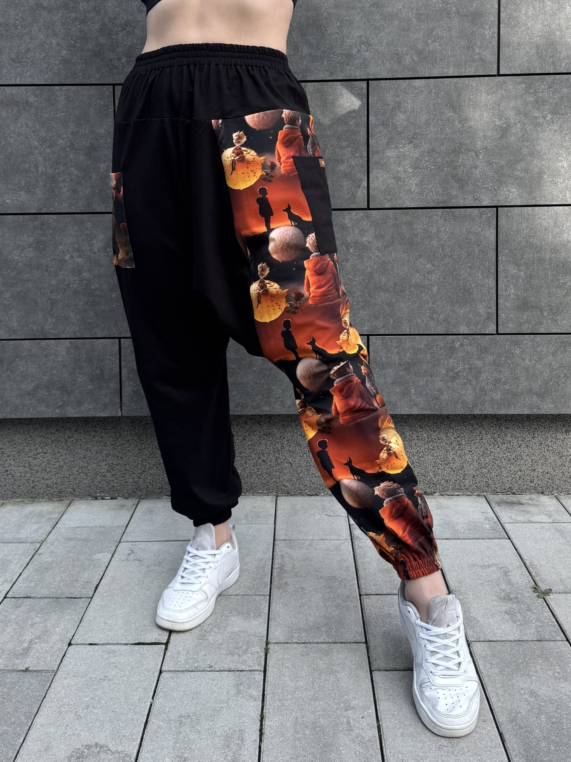 Spodnie SAUNAMASTER czarny książę M