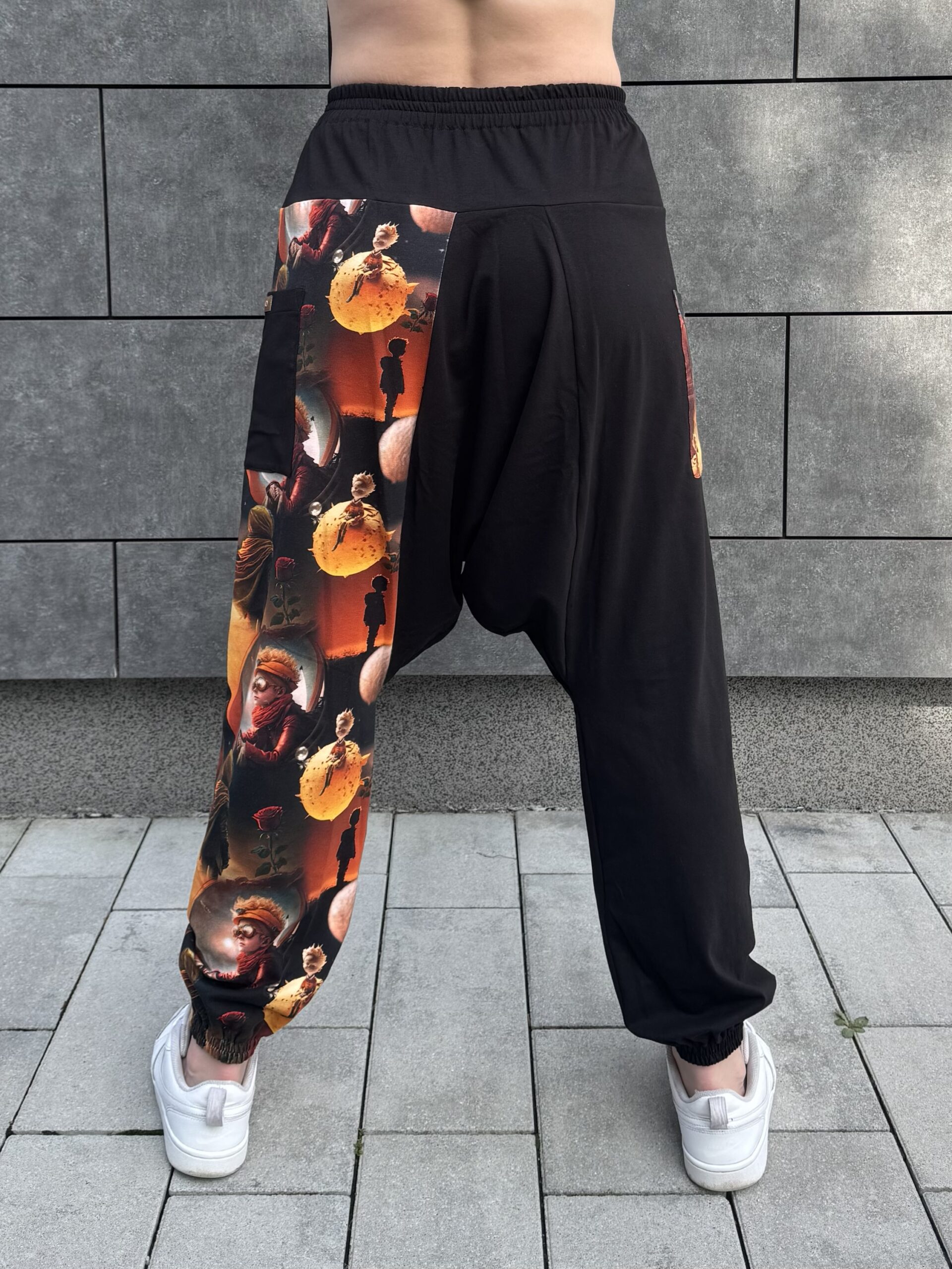 Spodnie SAUNAMASTER czarny książę M - obrazek 4