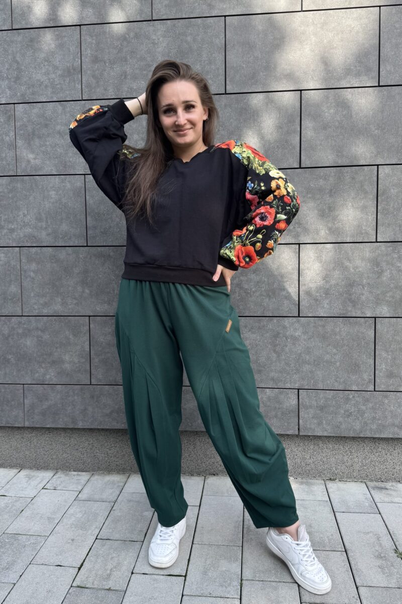 Spodnie FLOW DARK GREEN M