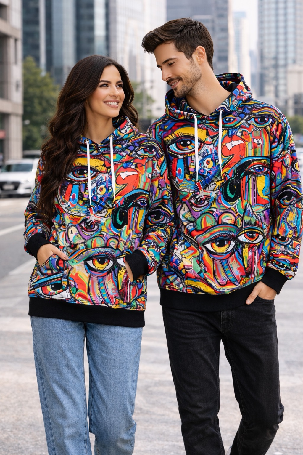 Bluza Kangurka ART unisex XL - obrazek 5