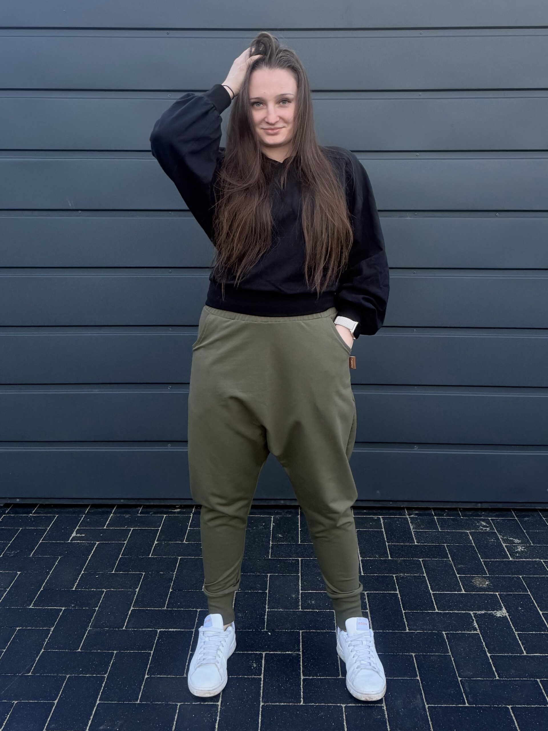 Spodnie BAGGY KHAKI - obrazek 2